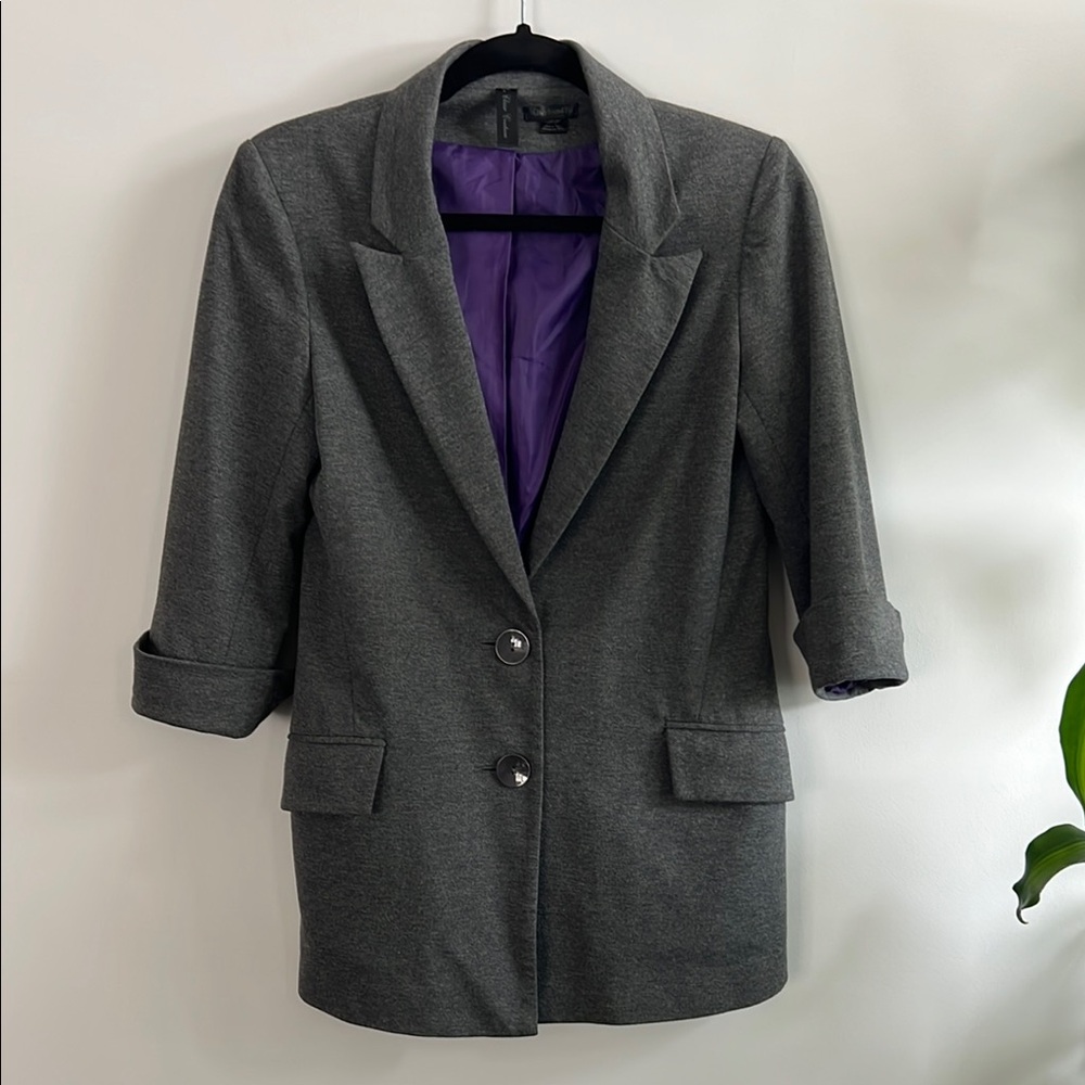 Gray Women's Blazer